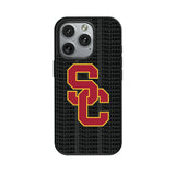 University of Southern California Trojans Text Backdrop MagSafe Compatible Phone Case for Apple iPhone