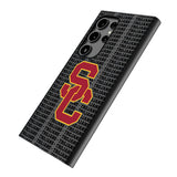 University of Southern California Trojans Text Backdrop MagSafe Compatible Phone Case for Samsung Galaxy