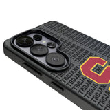 University of Southern California Trojans Text Backdrop MagSafe Compatible Phone Case for Samsung Galaxy