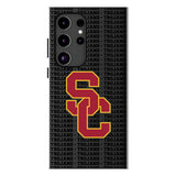 University of Southern California Trojans Text Backdrop MagSafe Compatible Phone Case for Samsung Galaxy