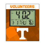 University of Tennessee Volunteers Color Block Wall Clock