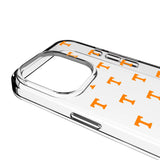 University of Tennessee Volunteers Fashion Pattern Clear Phone Case for Apple iPhone