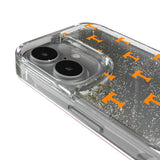 University of Tennessee Volunteers Fashion Pattern Glitter Phone Case for Apple iPhone