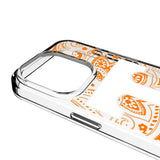 University of Tennessee Volunteers Paisley Clear Phone Case for Apple iPhone