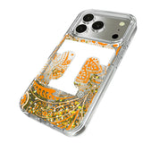 University of Tennessee Volunteers Paisley Glitter Phone Case for Apple iPhone