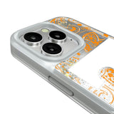 University of Tennessee Volunteers Paisley Glitter Phone Case for Apple iPhone