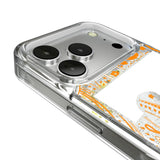 University of Tennessee Volunteers Paisley Glitter Phone Case for Apple iPhone
