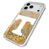University of Tennessee Volunteers Paisley Glitter Phone Case for Apple iPhone