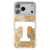 University of Tennessee Volunteers Paisley Glitter Phone Case for Apple iPhone