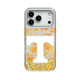 University of Tennessee Volunteers Paisley Glitter Phone Case for Apple iPhone
