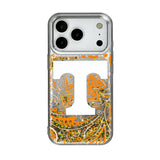 University of Tennessee Volunteers Paisley Glitter Phone Case for Apple iPhone