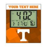University of Tennessee Volunteers Personalized Color Block Wall Clock