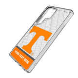 University of Tennessee Volunteers Personalized EndZone Plus Clear Phone Case for Samsung Galaxy