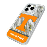 University of Tennessee Volunteers Personalized EndZone Plus Glitter Phone Case for Apple iPhone