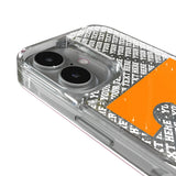 University of Tennessee Volunteers Personalized EndZone Plus Glitter Phone Case for Apple iPhone