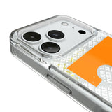 University of Tennessee Volunteers Personalized EndZone Plus Glitter Phone Case for Apple iPhone