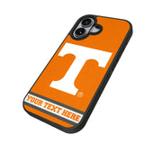 University of Tennessee Volunteers Personalized Stripe Bump Phone Case for Apple iPhone