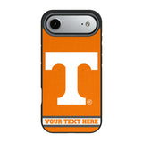 University of Tennessee Volunteers Personalized Stripe Bump Phone Case for Apple iPhone