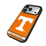 University of Tennessee Volunteers Personalized Stripe Bump Phone Case for Apple iPhone