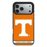 University of Tennessee Volunteers Personalized Stripe Bump Phone Case for Apple iPhone