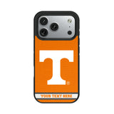 University of Tennessee Volunteers Personalized Stripe Bump Phone Case for Apple iPhone