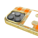 University of Tennessee Volunteers Plaid Bling Phone Case for Apple iPhone