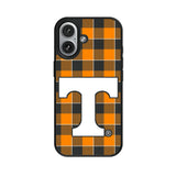 University of Tennessee Volunteers Plaid MagSafe Compatible Phone Case for Apple iPhone
