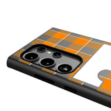 University of Tennessee Volunteers Plaid MagSafe Compatible Phone Case for Samsung Galaxy