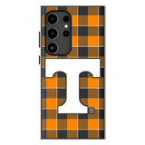 University of Tennessee Volunteers Plaid MagSafe Compatible Phone Case for Samsung Galaxy