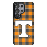 University of Tennessee Volunteers Plaid MagSafe Compatible Phone Case for Samsung Galaxy