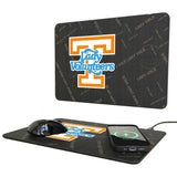 University of Tennessee Volunteers Quadtile 15-Watt Wireless Charger and Mouse Pad