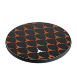 University of Texas Longhorns Fashion Pattern 15-Watt Wireless Charger