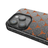 University of Texas Longhorns Fashion Pattern Black Bling Phone Case for Apple iPhone