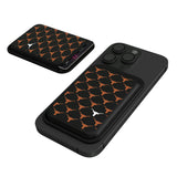 University of Texas Longhorns Fashion Pattern Black Magnetic Credit Card Wallet