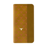 University of Texas Longhorns Fashion Pattern Folio Phone Case for Apple iPhone