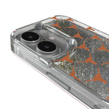 University of Texas Longhorns Fashion Pattern Glitter Phone Case for Apple iPhone
