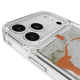 University of Texas Longhorns Fashion Pattern Glitter Phone Case for Apple iPhone