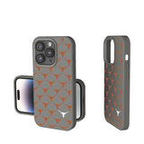 University of Texas Longhorns Fashion Pattern Soft Touch Phone Case for Apple iPhone