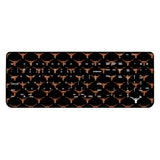University of Texas Longhorns Fashion Pattern Wireless USB Keyboard
