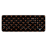 University of Texas Longhorns Fashion Pattern Wireless USB Keyboard