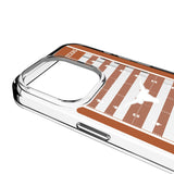 University of Texas Longhorns Field Clear Phone Case for Apple iPhone