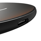University of Texas Longhorns Linen 15-Watt Wireless Charger
