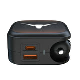 University of Texas Longhorns Linen 2 in 1 USB A/C Charger
