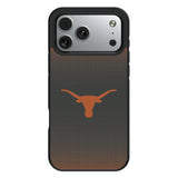 University of Texas Longhorns Linen Bump Phone Case for Apple iPhone