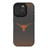 University of Texas Longhorns Linen Bump Phone Case for Apple iPhone