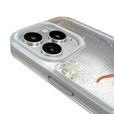 University of Texas Longhorns Linen Glitter Phone Case for Apple iPhone