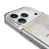 University of Texas Longhorns Linen Glitter Phone Case for Apple iPhone