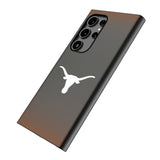 University of Texas Longhorns Linen MagSafe Compatible Phone Case for Samsung Galaxy