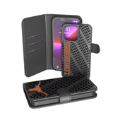 University of Texas Longhorns Monocolor Tilt Wallet Phone Case for Apple iPhone