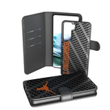 University of Texas Longhorns Monocolor Tilt Wallet Phone Case for Samsung Galaxy